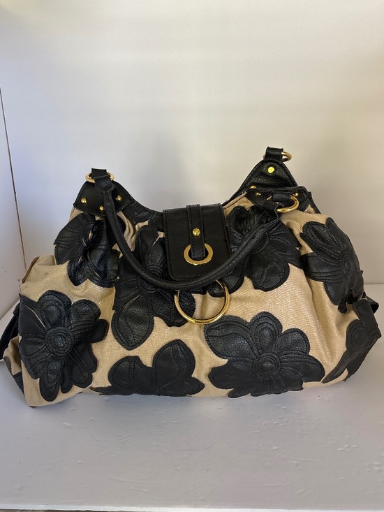 Big Buddha Handbags - Big Buddha Grayson Appliqué Hobo Shoulder Handbag